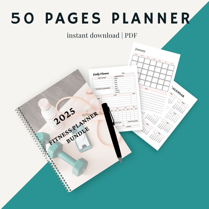 2025 FITNESS PLANNER - creazives