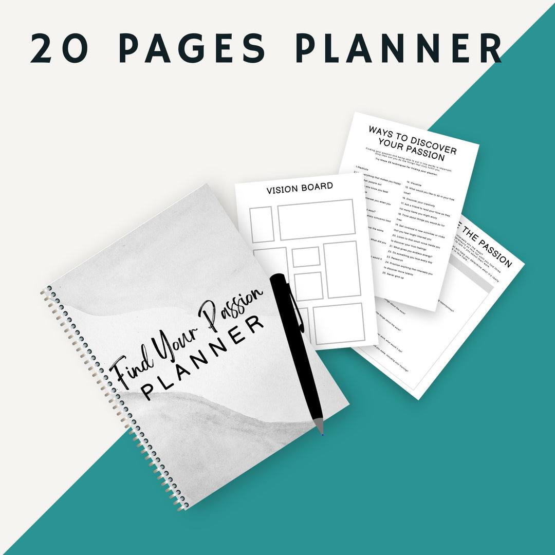 Find your Passion Planner - creazives