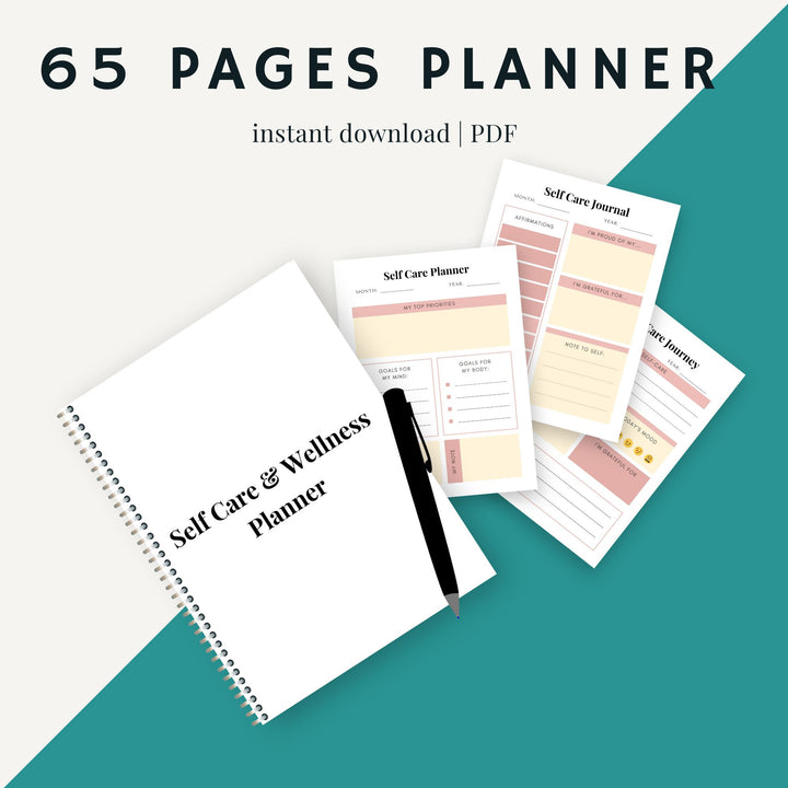 Self Care & Wellness Planner - creazives