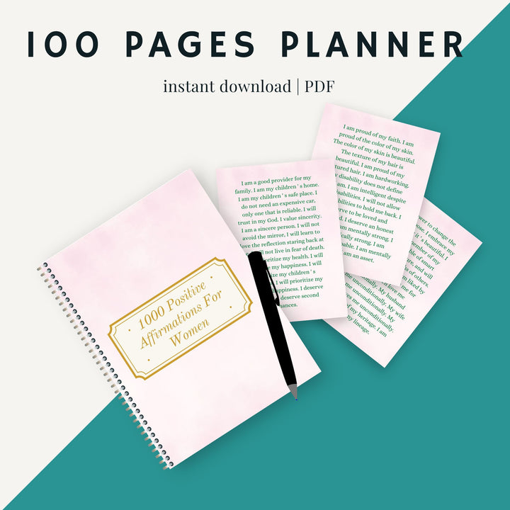 1000 Positive Affirmations For Women - creazives