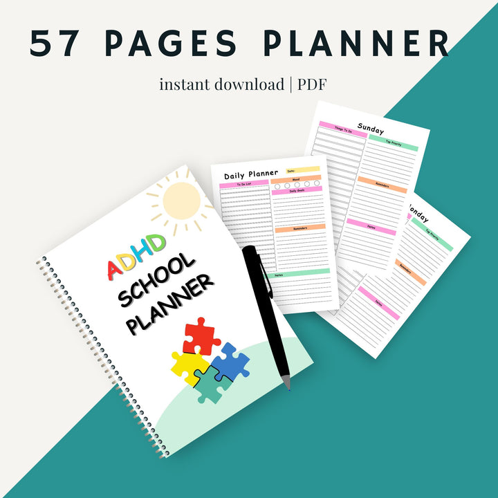 ADHD School Planner - creazives