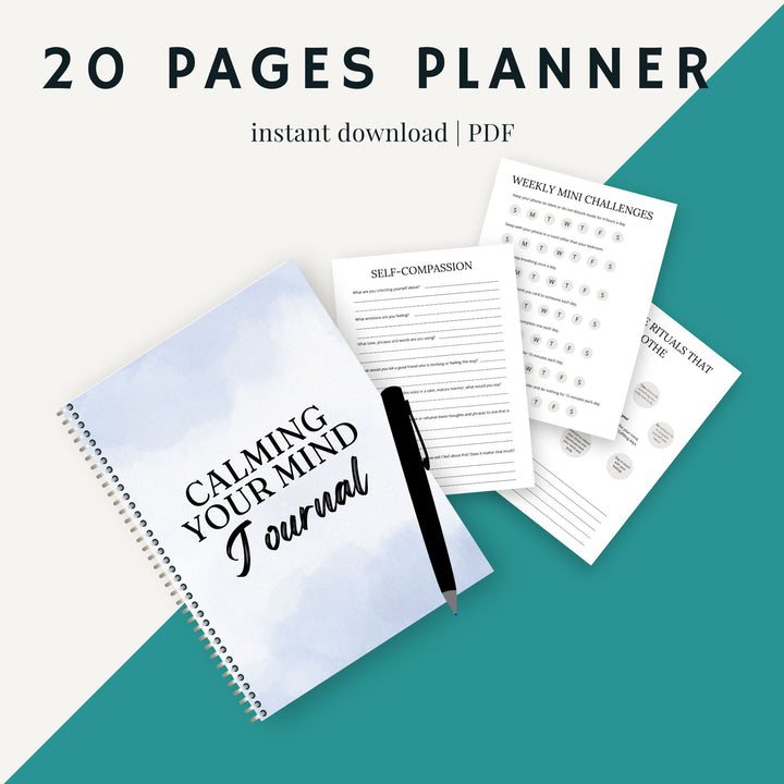 Calming Your Mind Journal - creazives