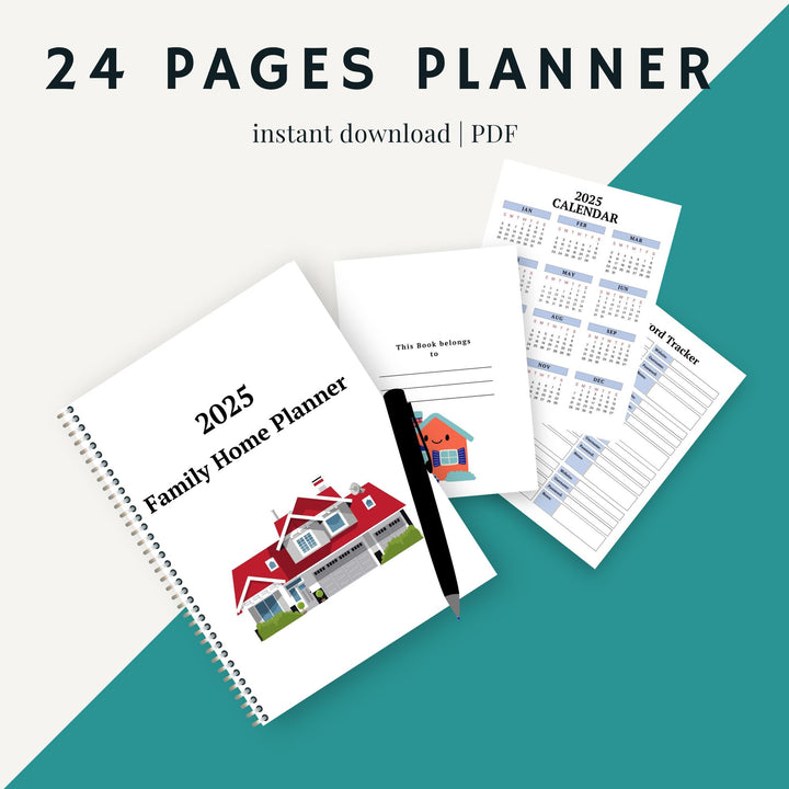 2025 FAMILY HOME PLANNER - creazives