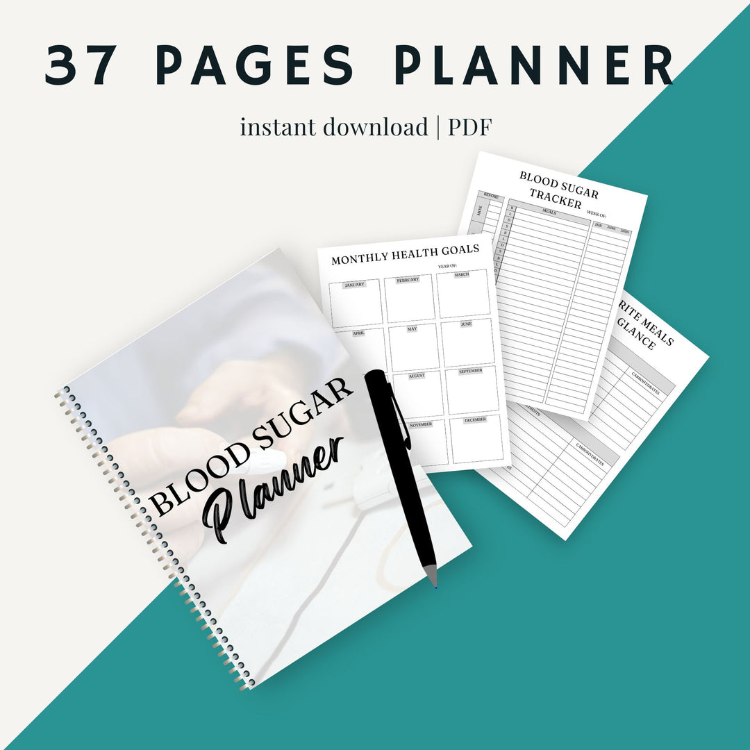 Blood Sugar Planner - creazives