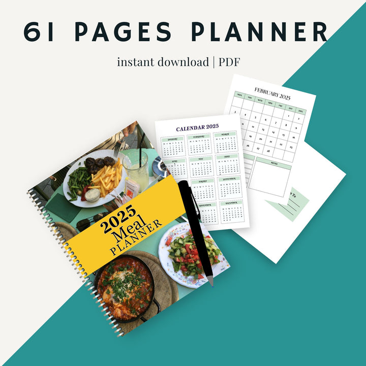 2025 MEAL PLANNER - creazives