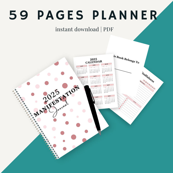 2025 MANIFESTATION JOURNAL - creazives