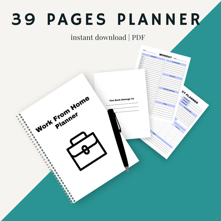 Work From Home Planner