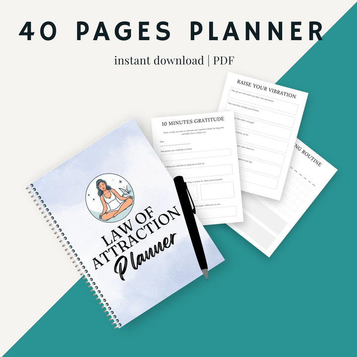 Law of Attraction Planner - creazives