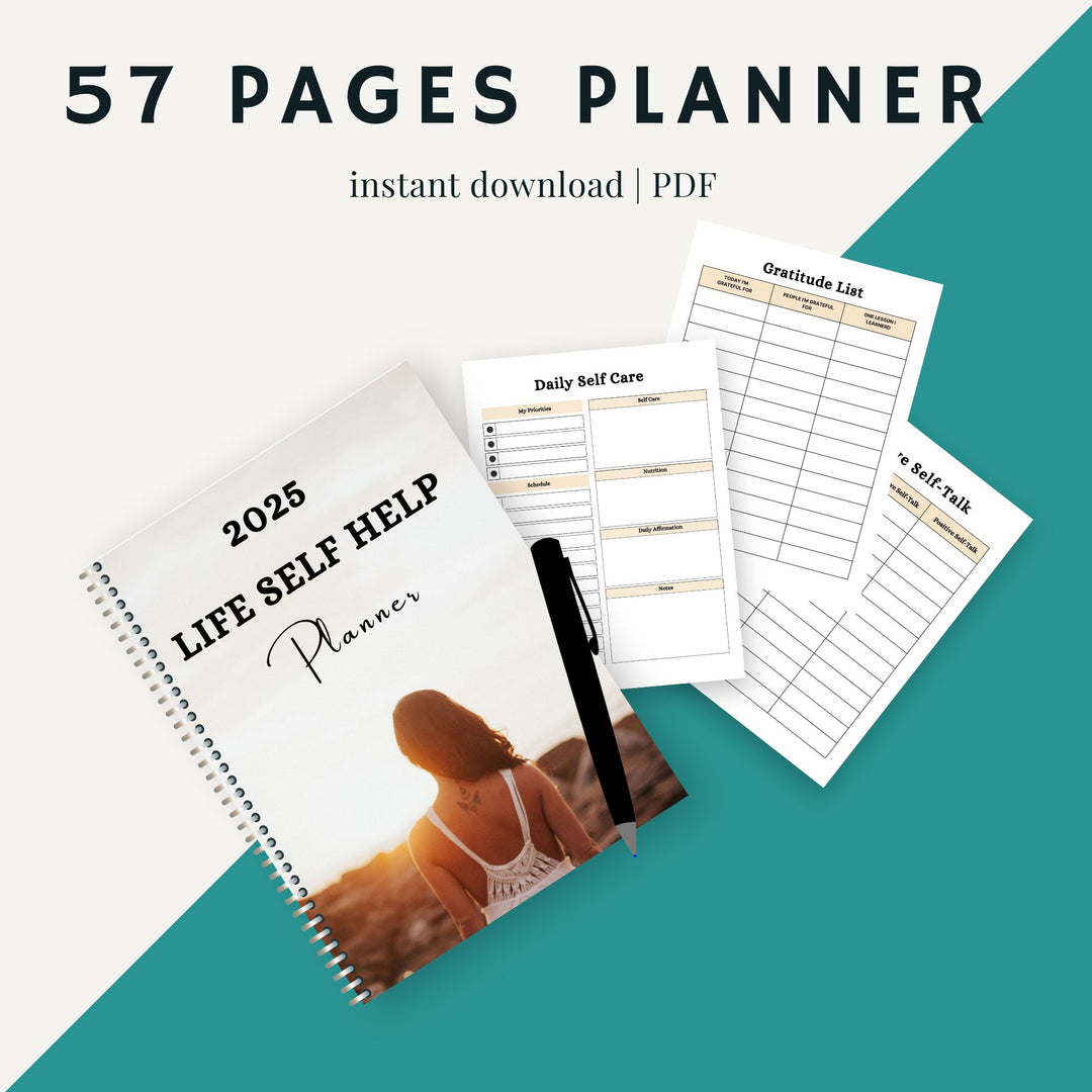 2025 SELF HELP PLANNER - creazives