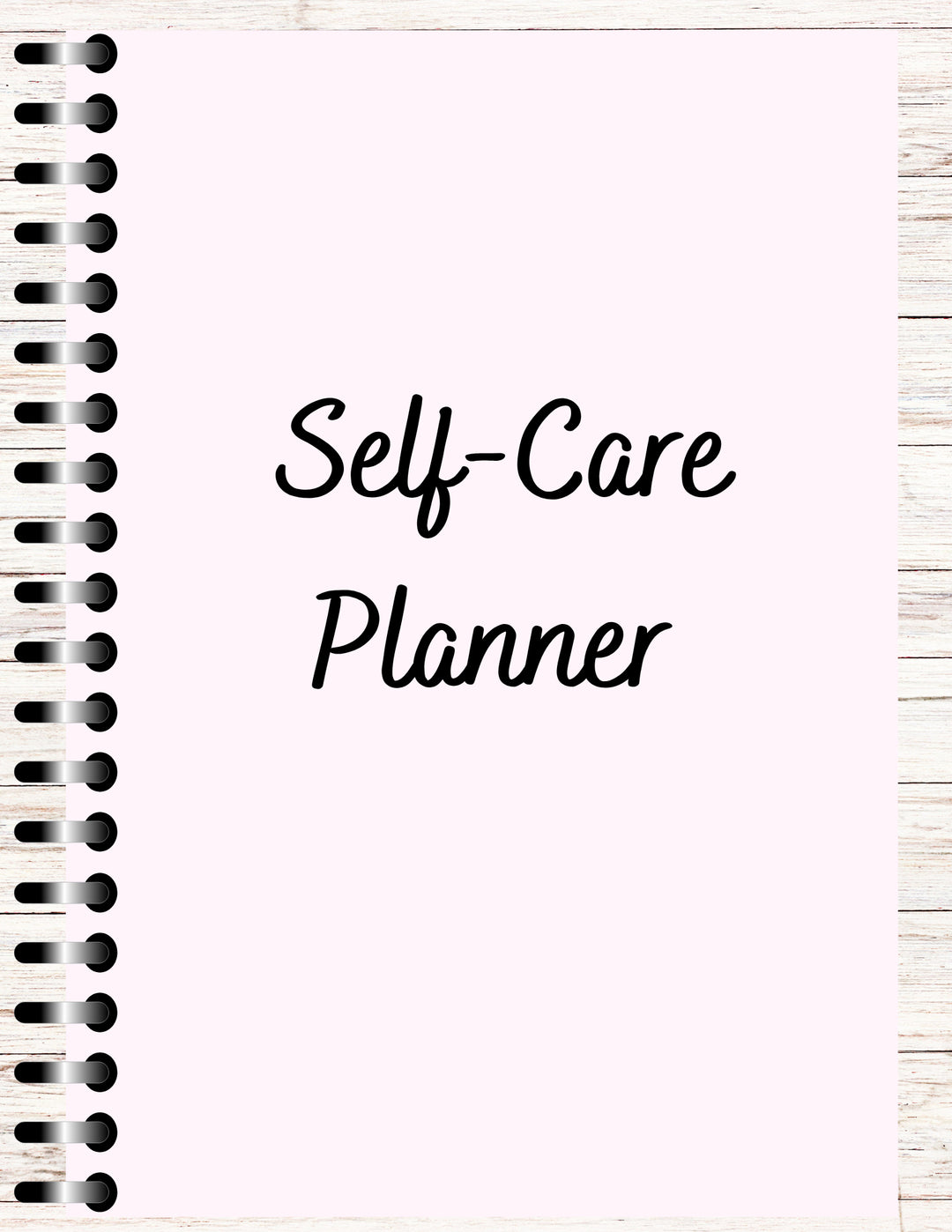 Digital Self-Care Planner