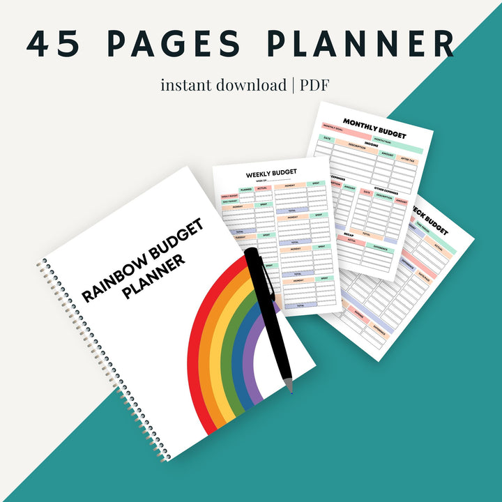 Rainbow Budget Planner
