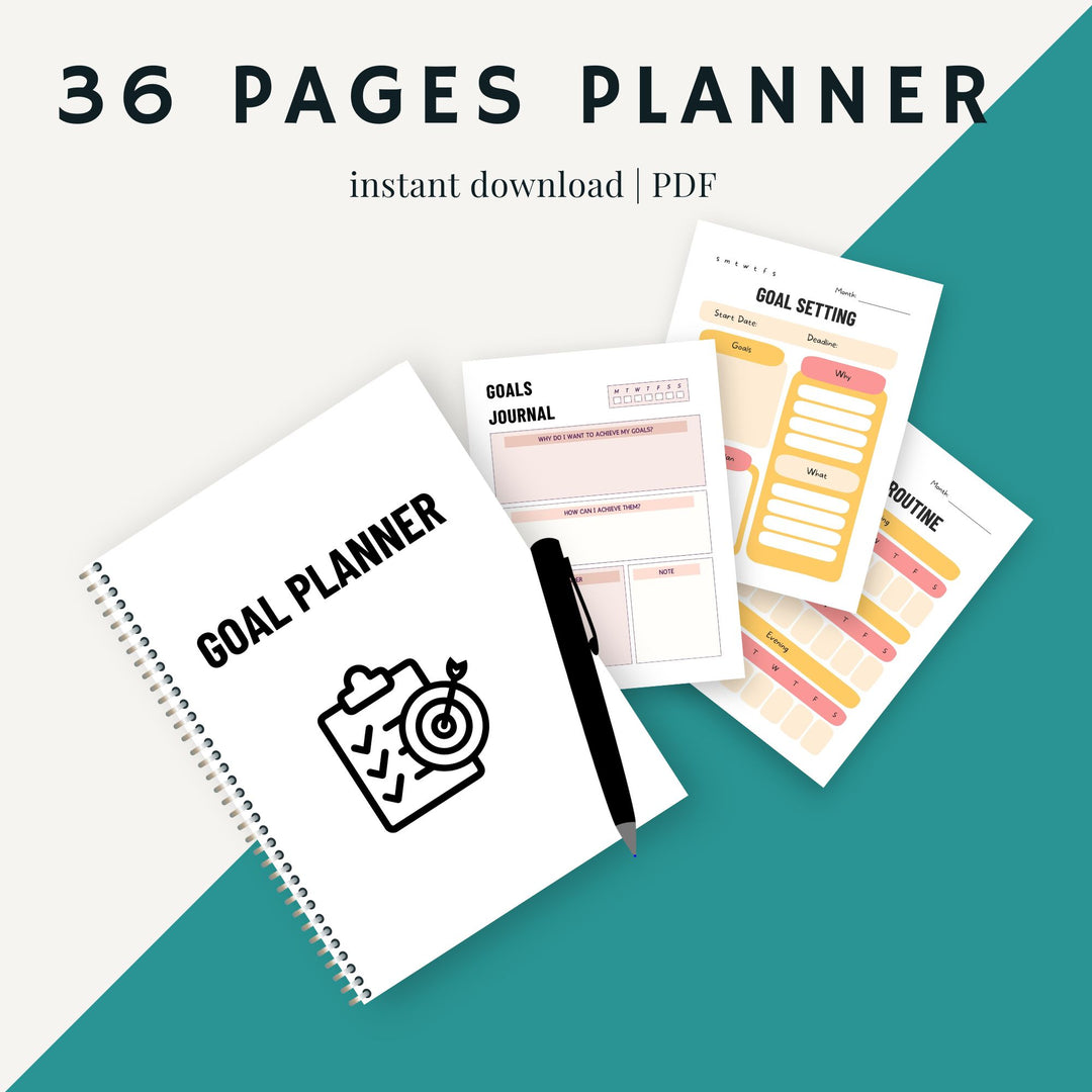 Goal Planner Colorful - creazives
