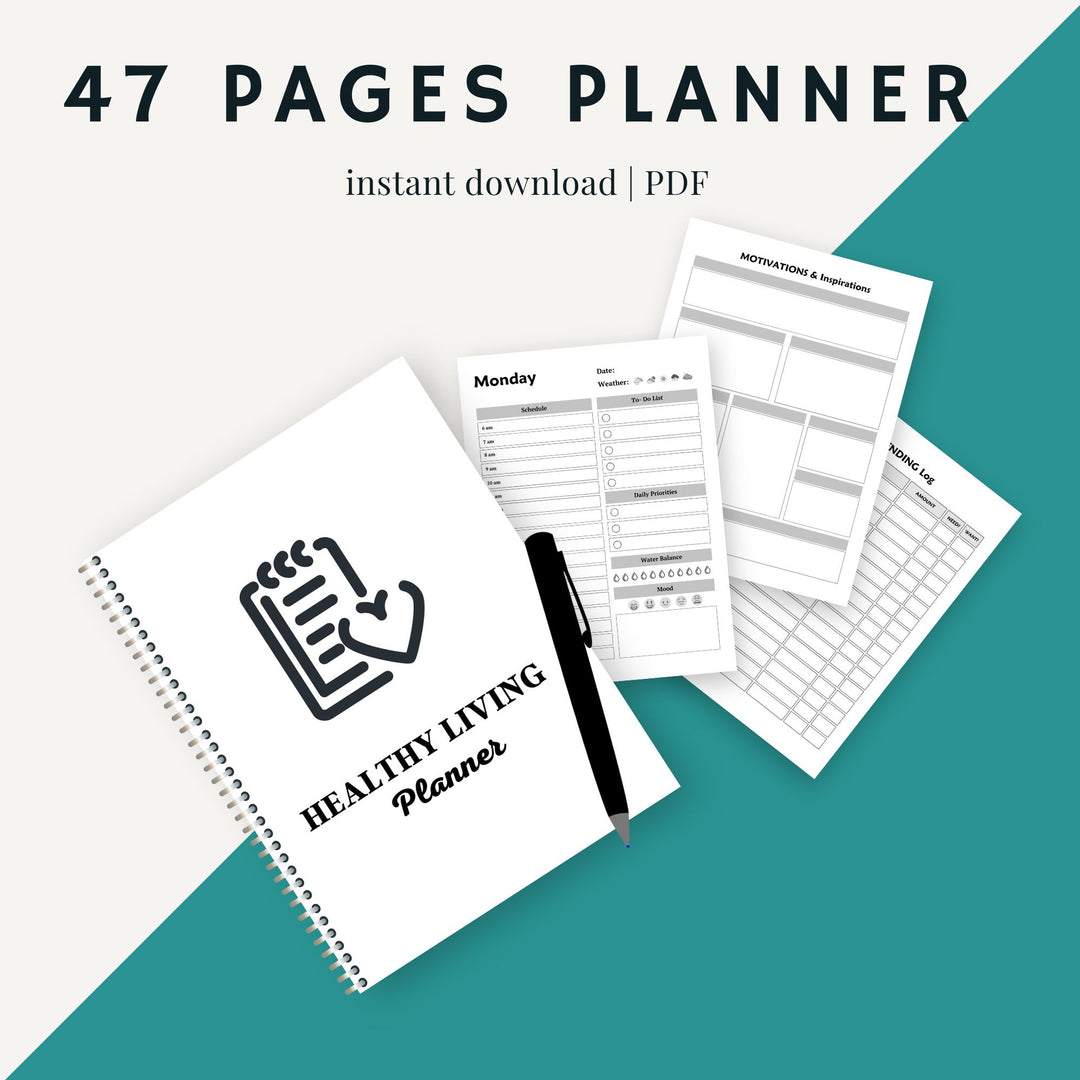 Healthy Living Planner - creazives