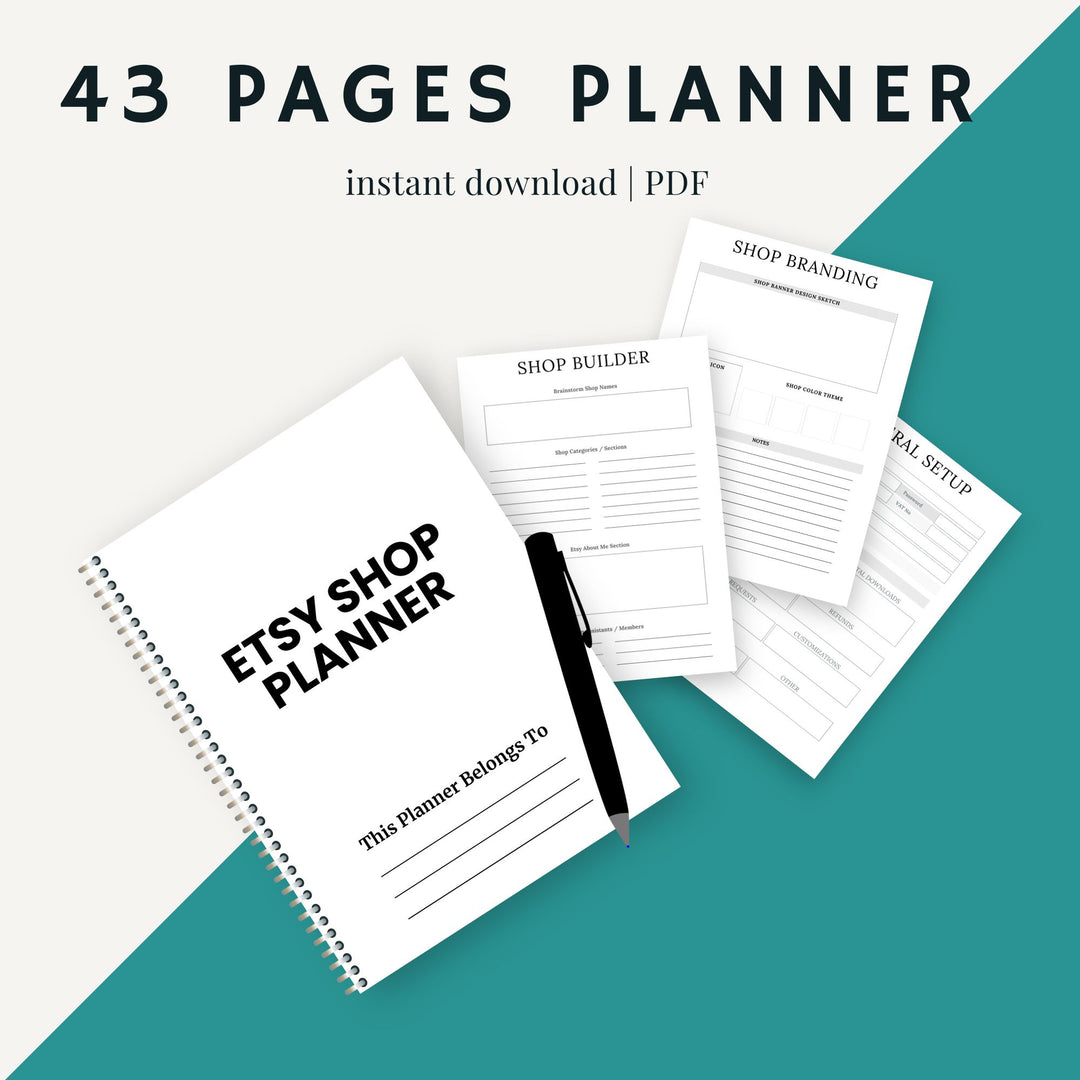 Etsy Shop Planner - creazives