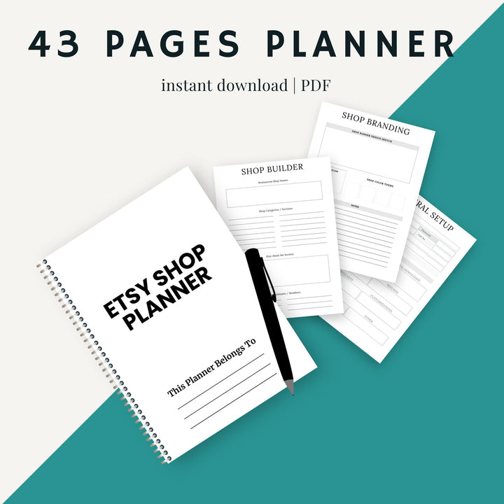 Etsy Shop Planner - creazives