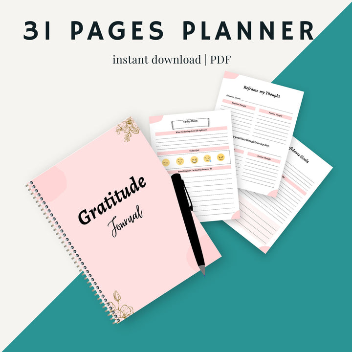 Gratitude Journal With Prompts - creazives