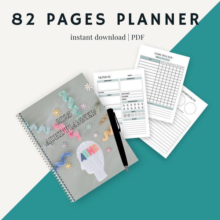 2025 ADHD PLANNER - creazives