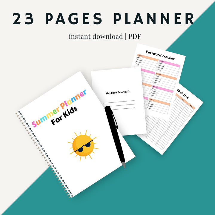 Summer Planner For