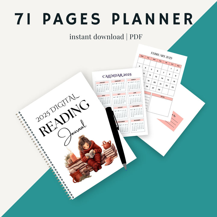 2025 DIGITAL READING JOURNAL - creazives