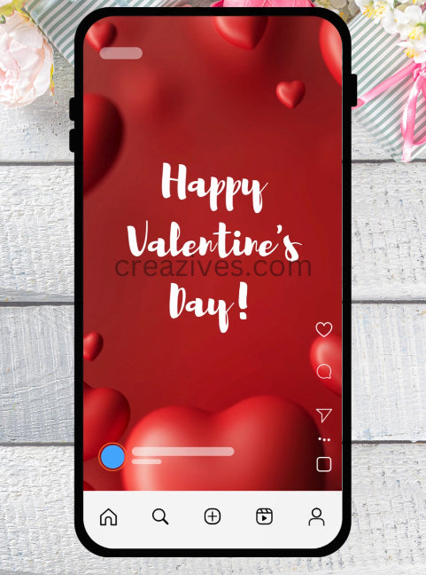 Valentines day Instagram Reel Video - creazives