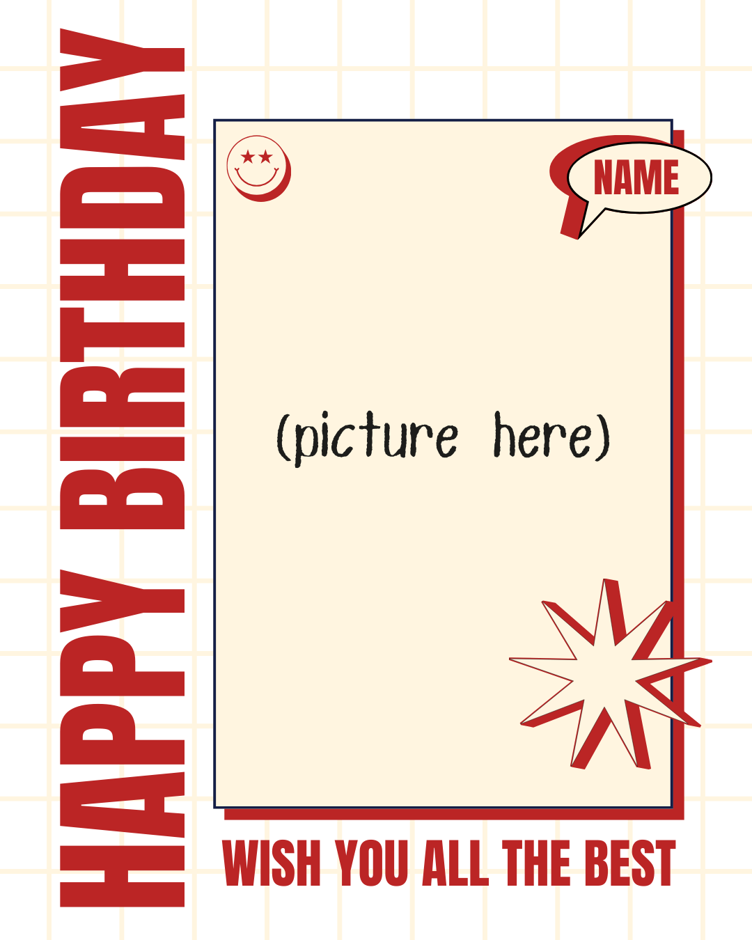 Happy Birthday Post - Image Personalized - creazives