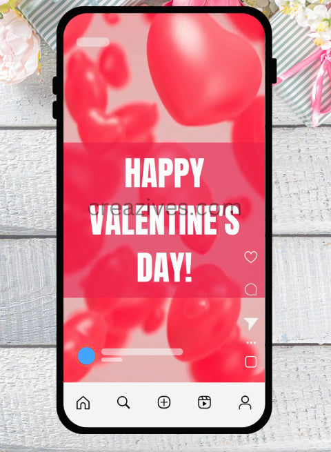 Valentines day Instagram Reel Video - creazives