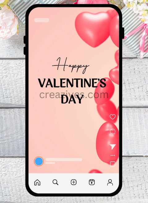 Valentines day Instagram Reel Video - creazives