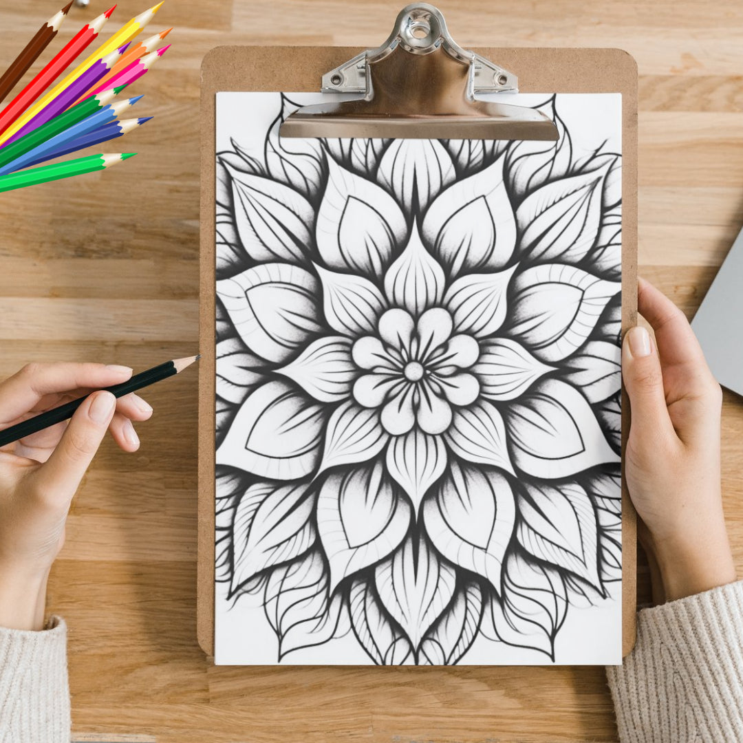 Mandela Coloring Page - Classic 23 - creazives