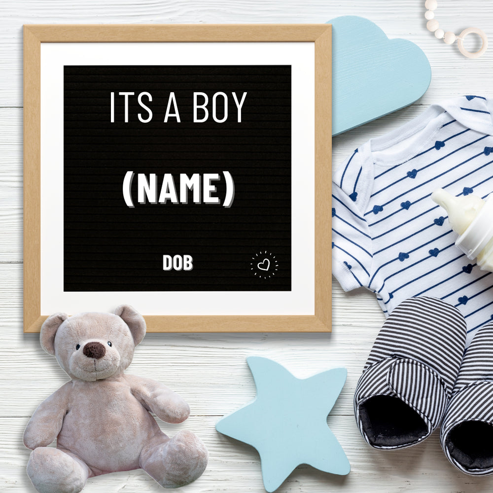 Baby Announcement Post - Image Personalized - creazives