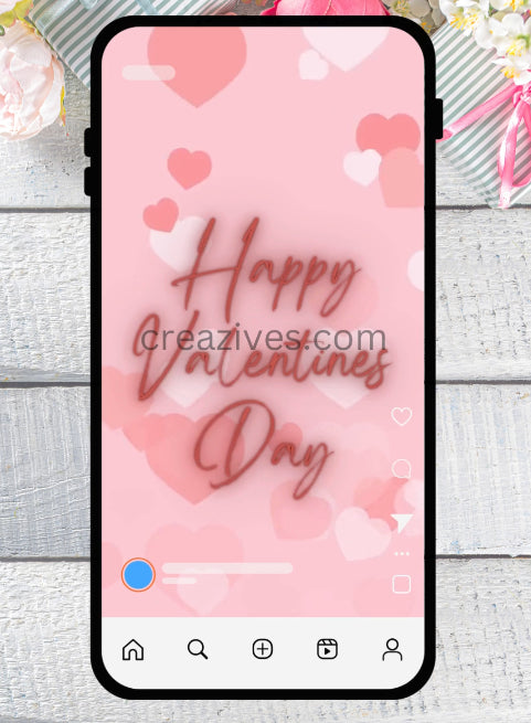 Valentines day Instagram Reel Video - creazives