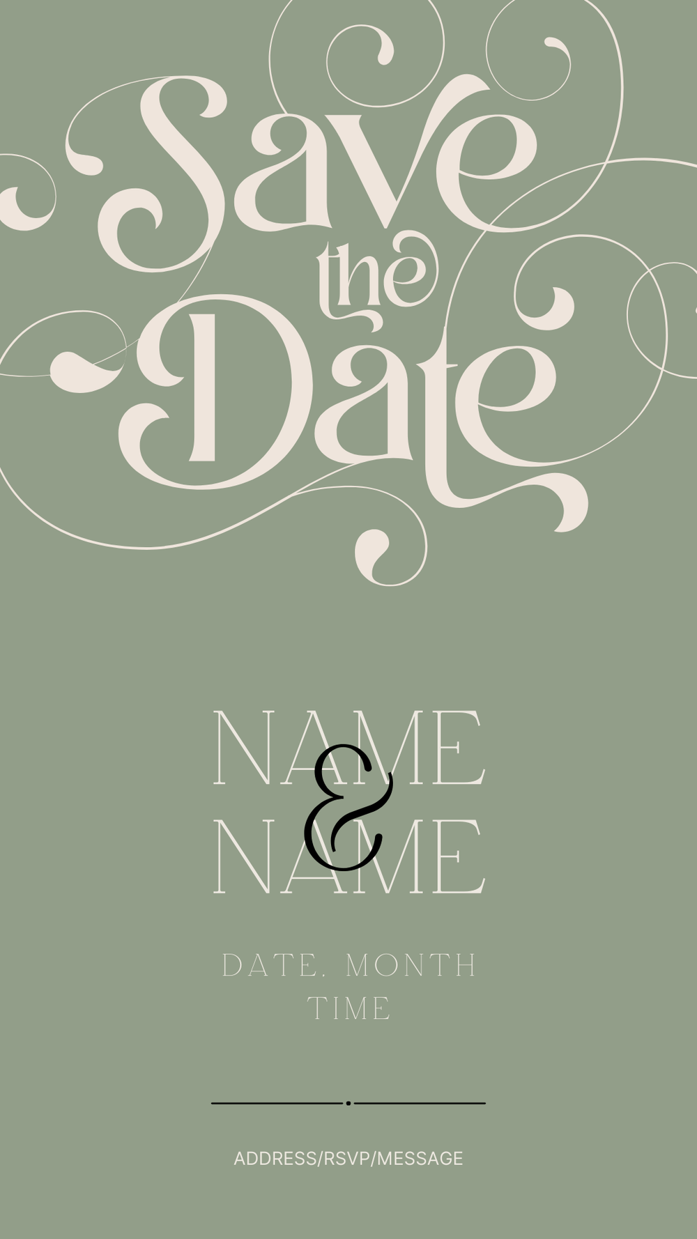 Save The Date Post - Image Personalized - creazives