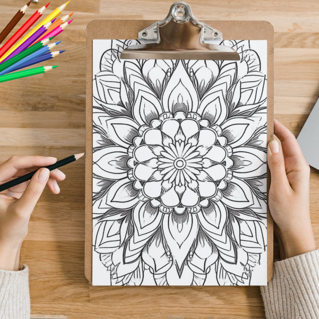 Mandela Coloring Page - Classic 27 - creazives