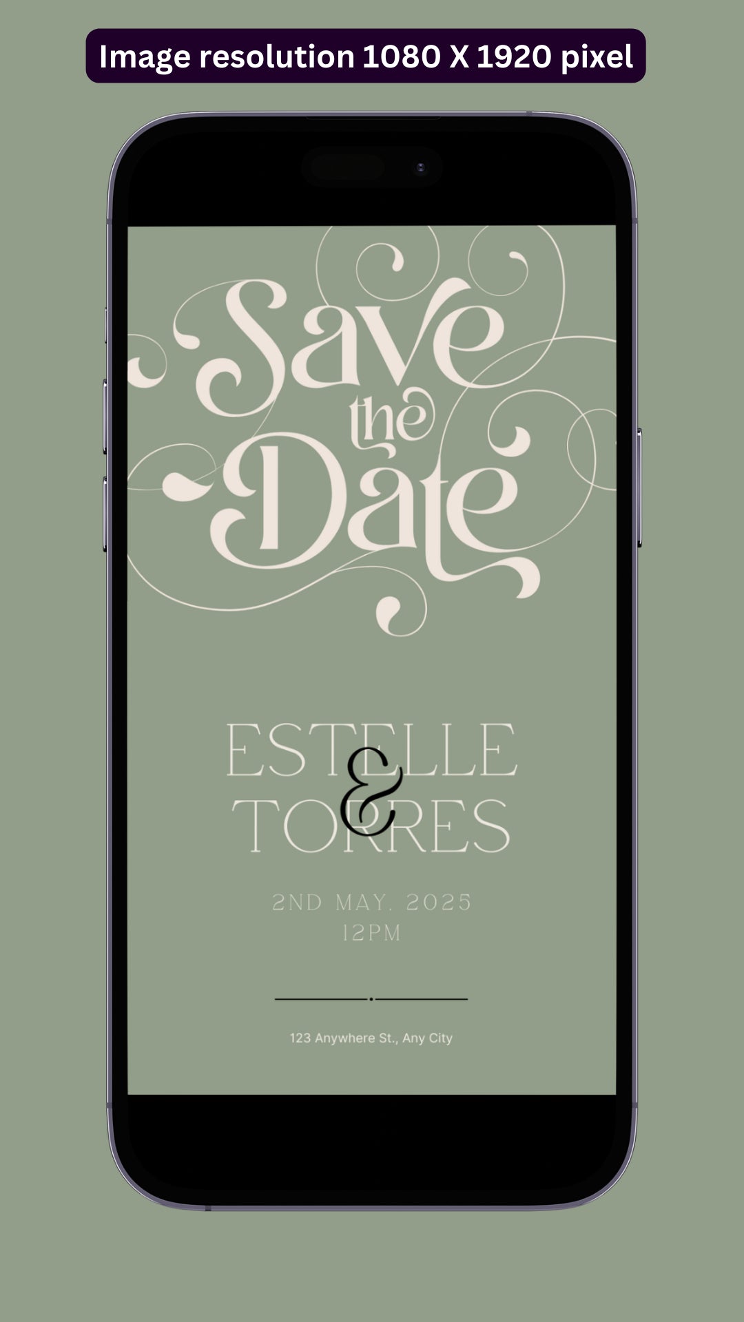 Save The Date Post - Image Personalized - creazives