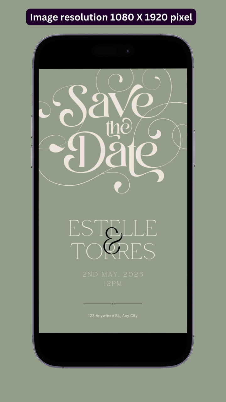 Save The Date Post - Image Personalized - creazives
