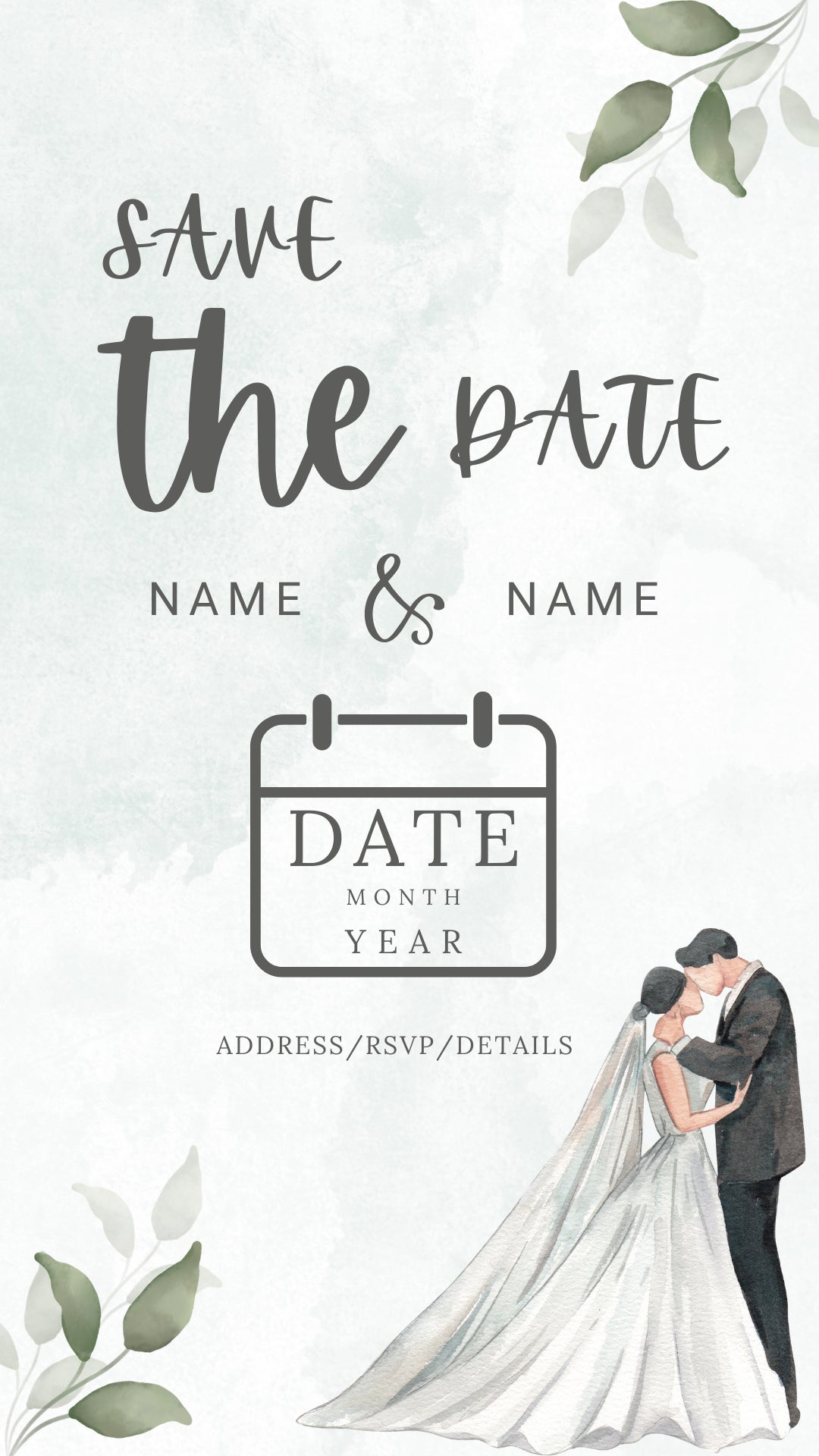 Save The Date Post - Image Personalized - creazives