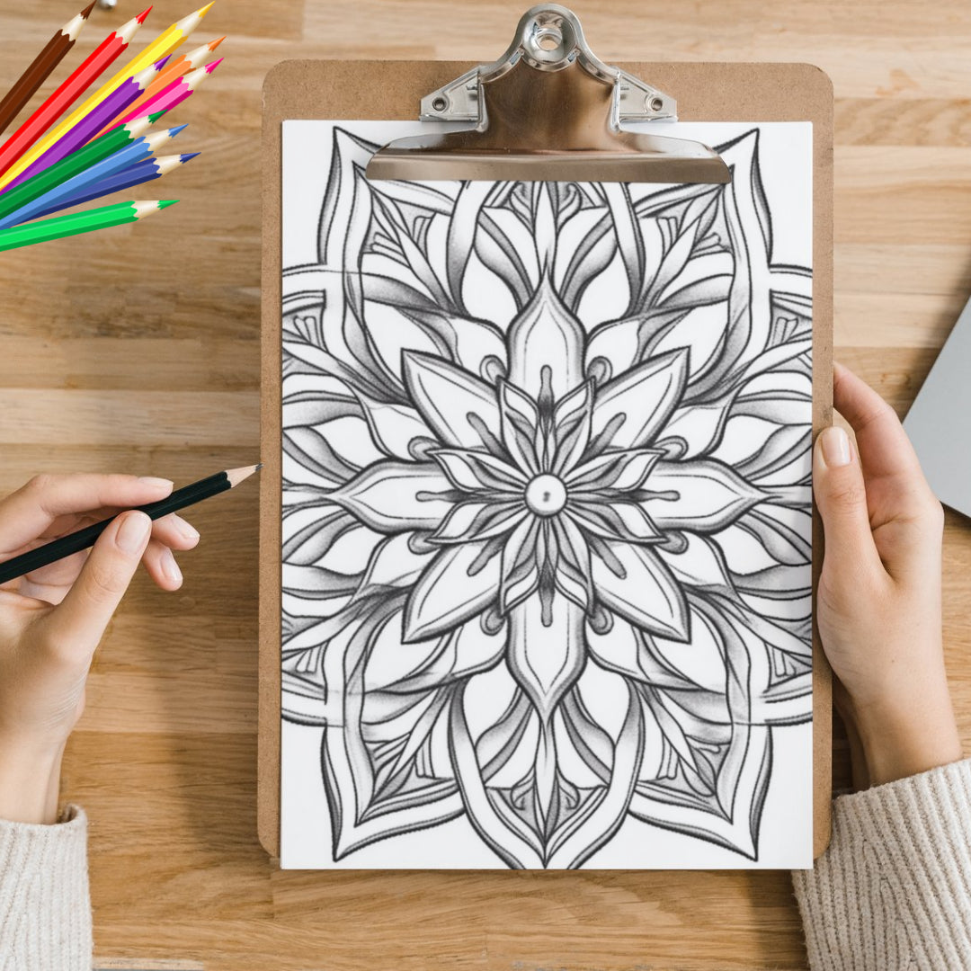 Mandela Coloring Page - Classic 29 - creazives