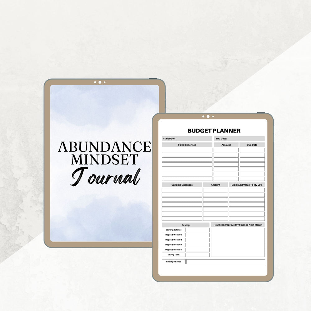 Abundance Mindset Journal - creazives