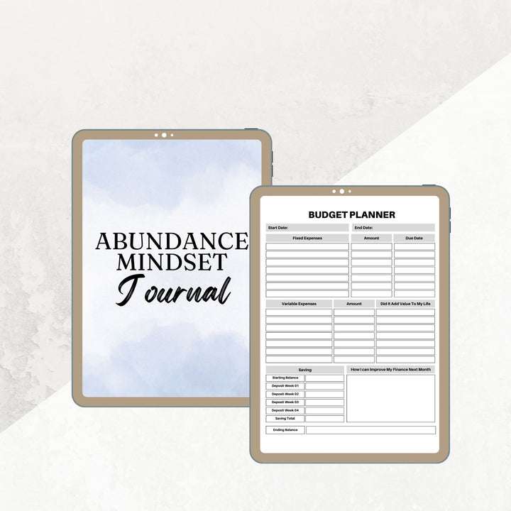 Abundance Mindset Journal - creazives