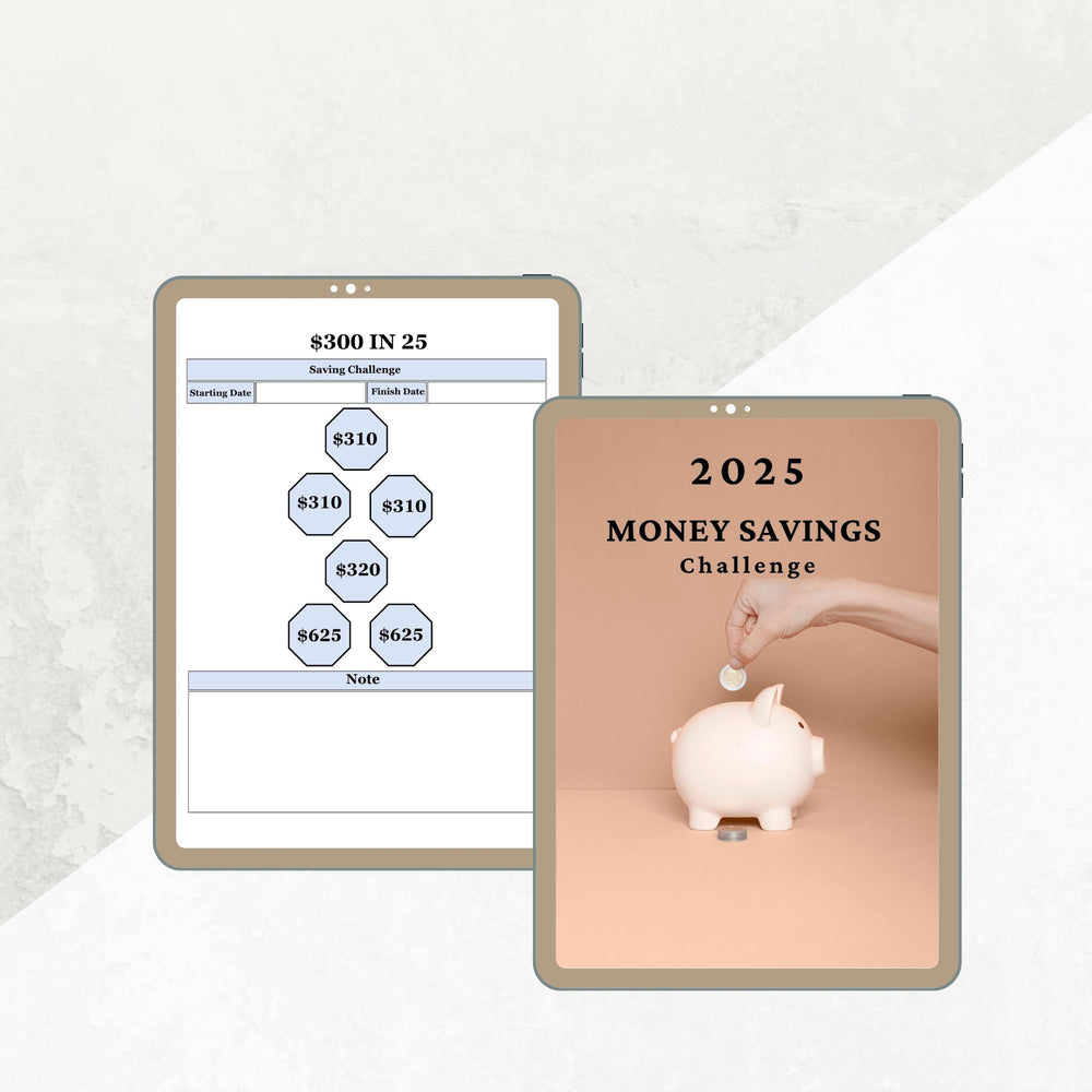 2025 MONEY SAVINGS CHALLENGE - creazives