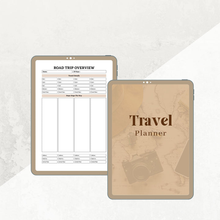 Editable Travel Planner