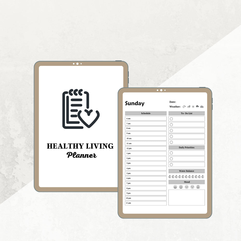 Healthy Living Planner - creazives