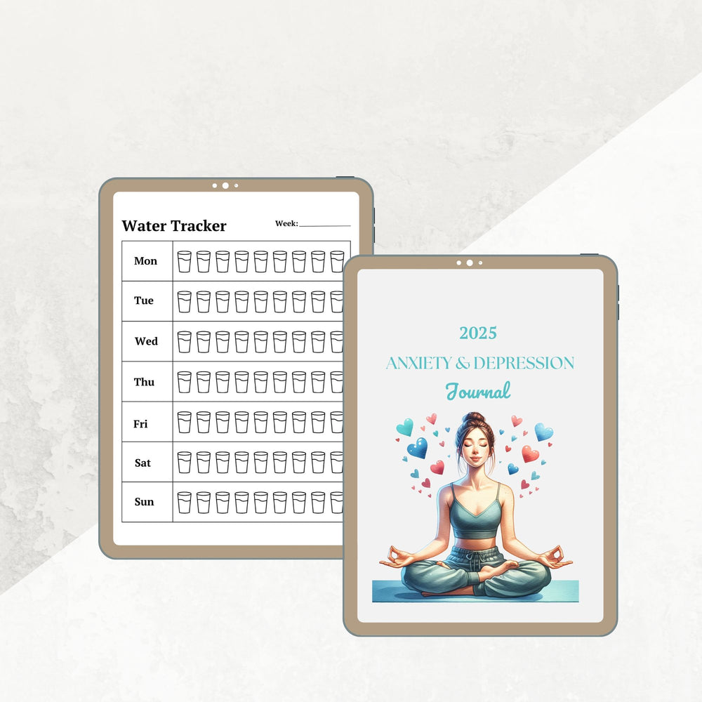 2025 ANXIETY & DEPRESSION WORKBOOK - creazives