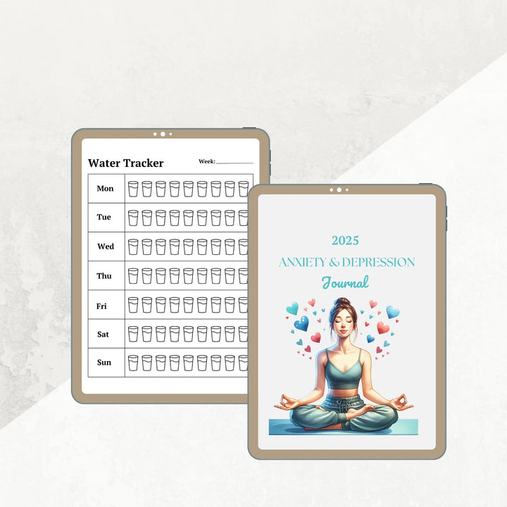 2025 ANXIETY & DEPRESSION WORKBOOK - creazives