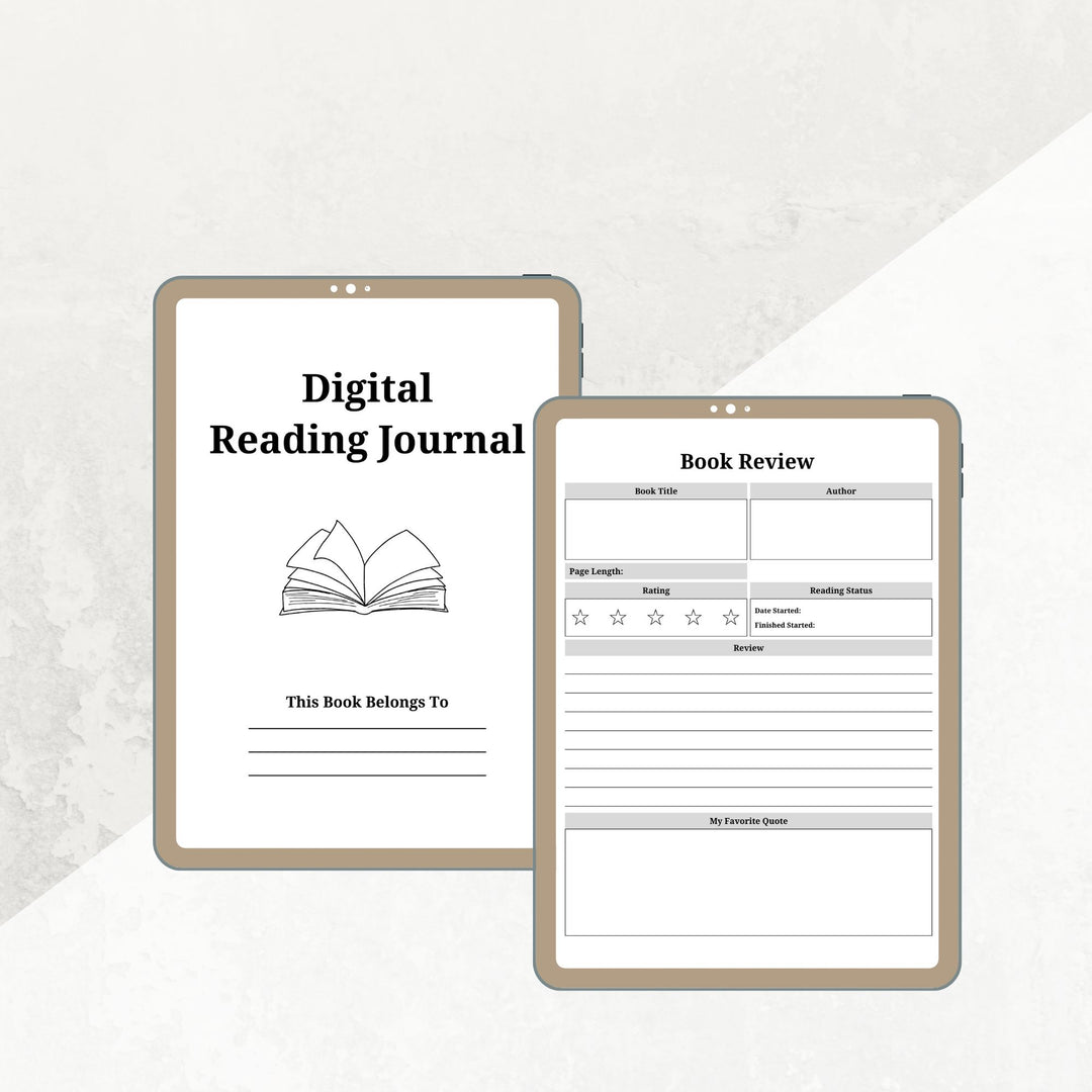 Digital Reading Journal - creazives