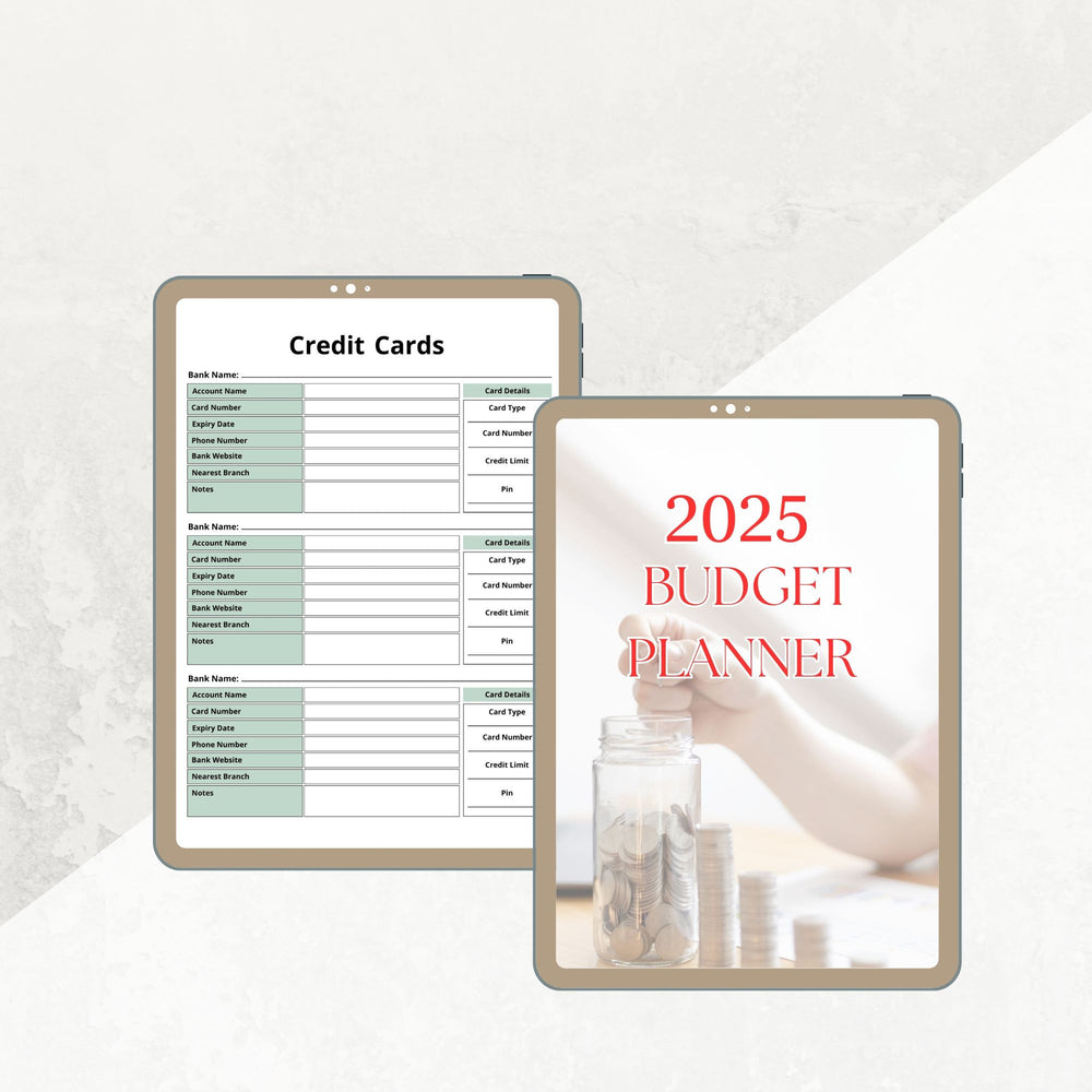 2025 BUDGET PLANNER - creazives