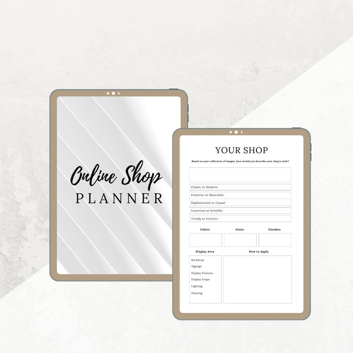 Online Shop Planner - creazives