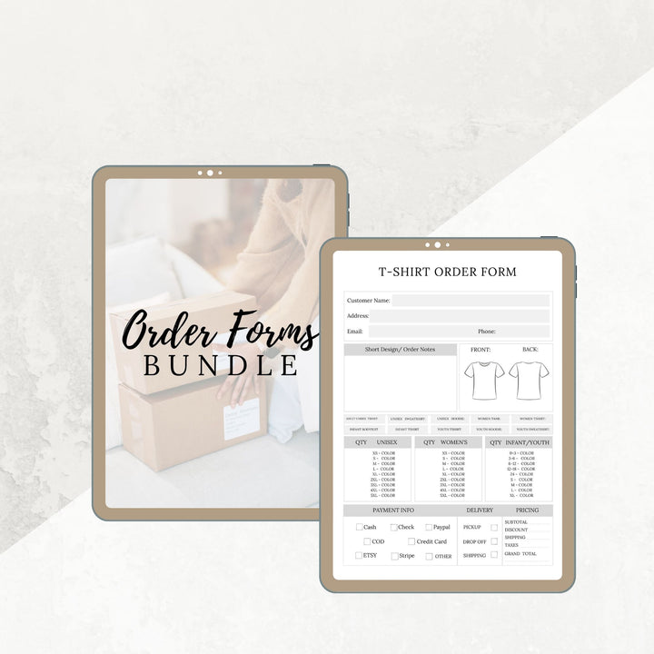 Order Forms Bundle