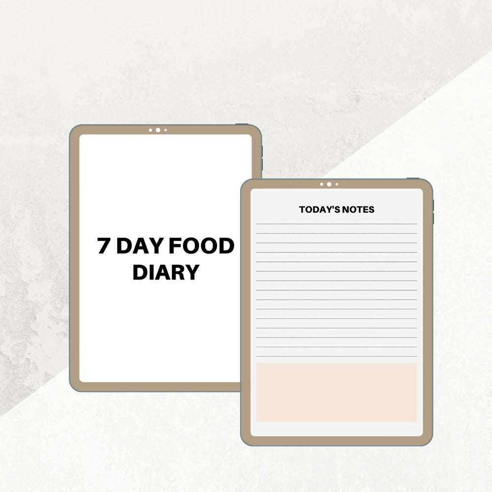 7 Day Food Diary - creazives
