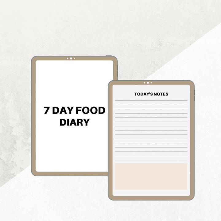 7 Day Food Diary - creazives