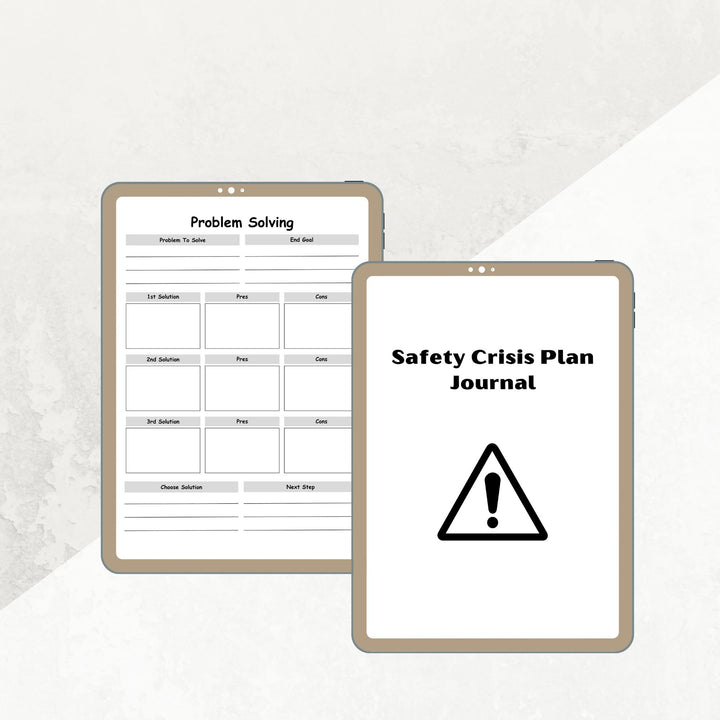 Safety Crisis Plan Journal - creazives